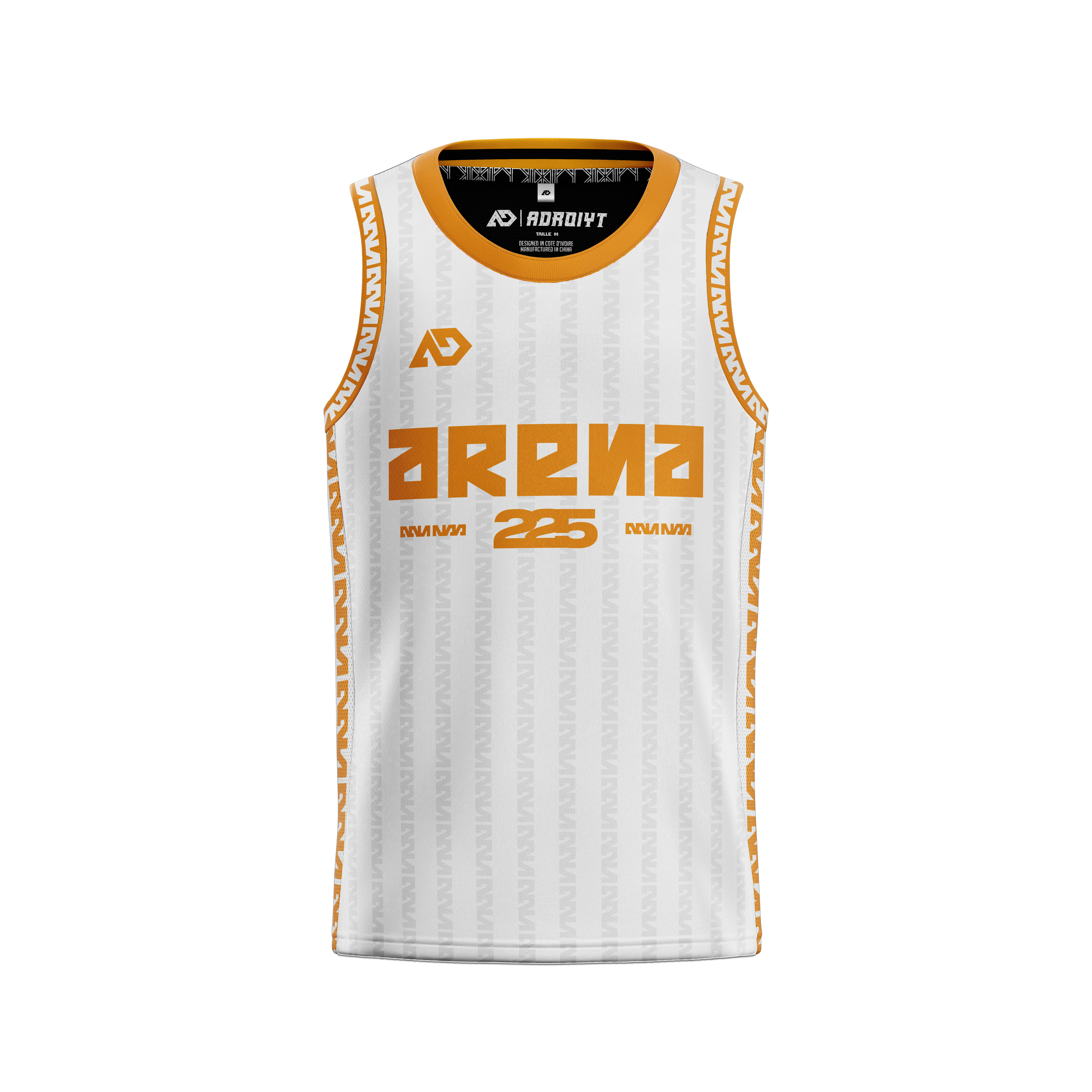Arena white jersey
